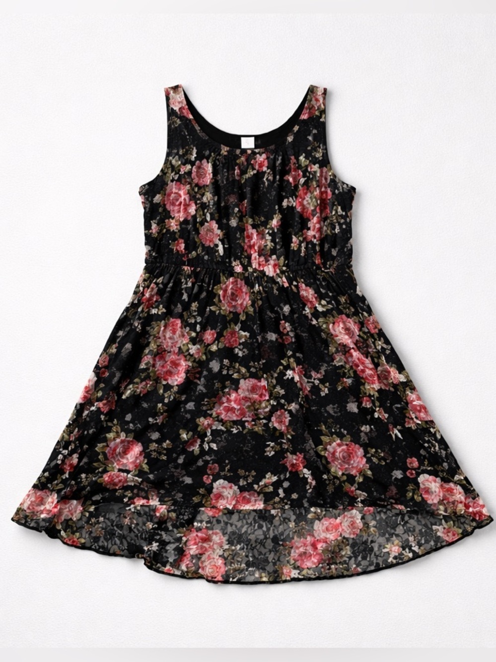 No Boundaries Sleeveless Floral Dress